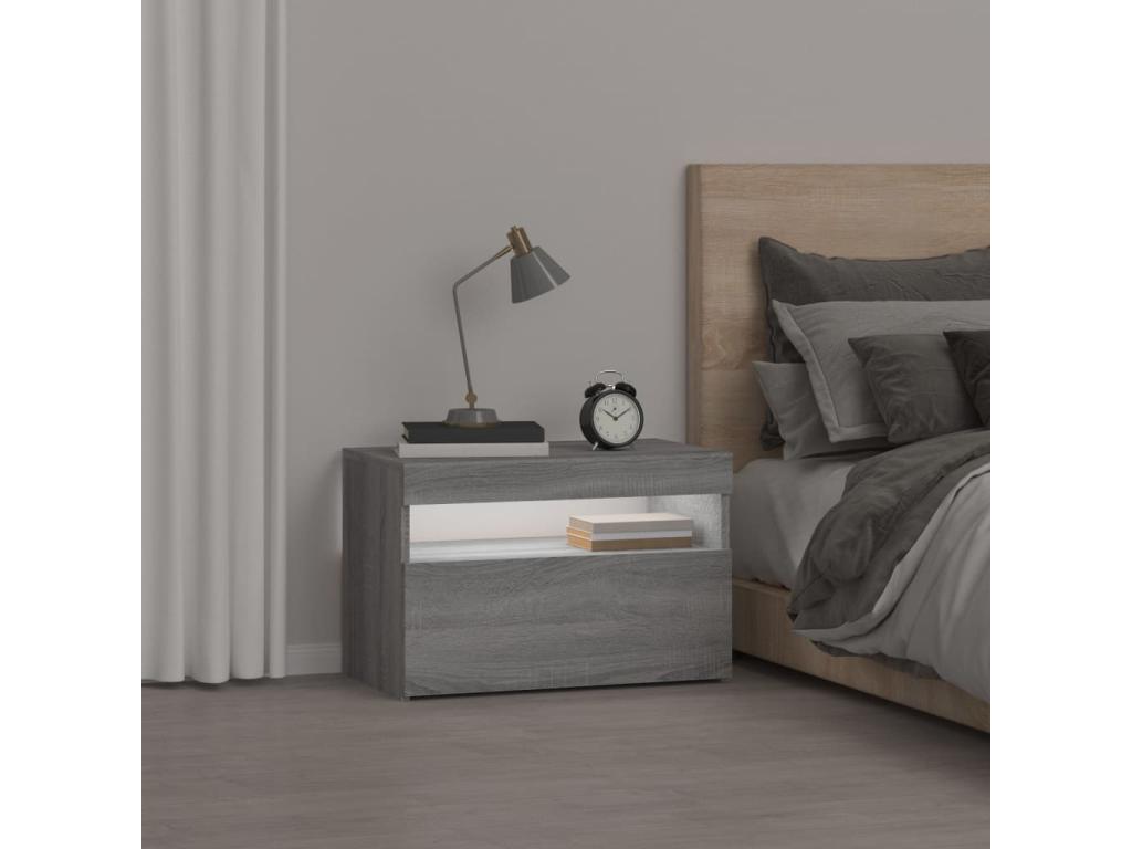 Gray Table, 60 x 35 x 40 cm