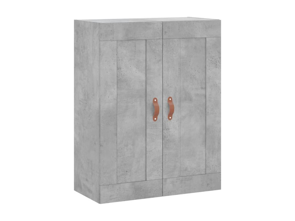 Gray Engineered Wood Wardrobe, 69.5 x 34 x 90 cm