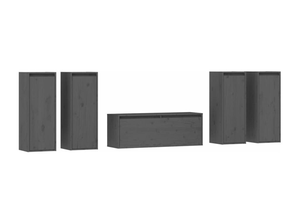 Gray Solid Wood Home Furniture