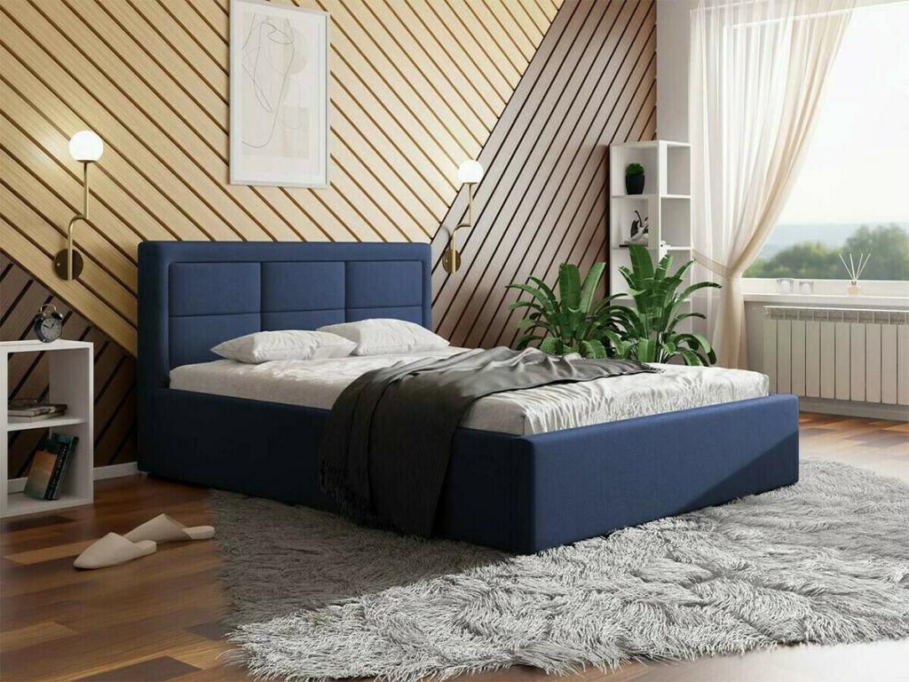Blue Bed, 160 x 223 x 93 cm