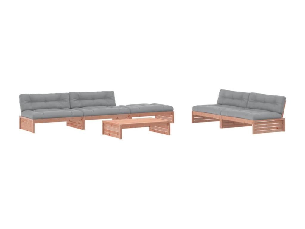 Natural Solid Wood Outdoor Furniture Set