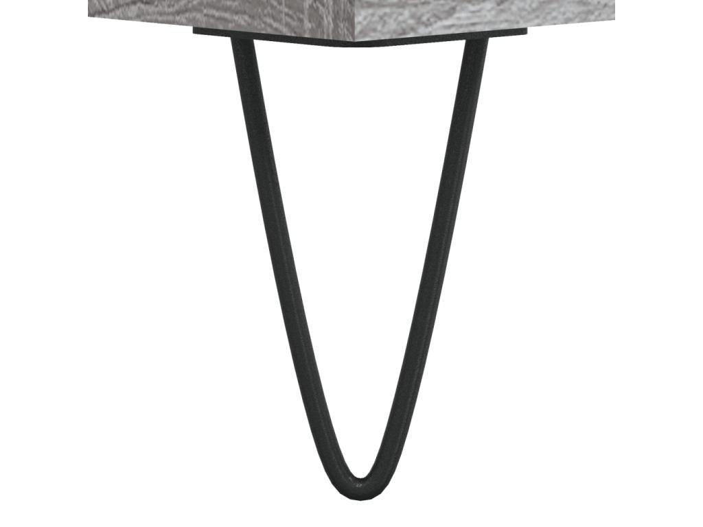 Gray Coffee Table, 90 x 50 x 36.5 cm