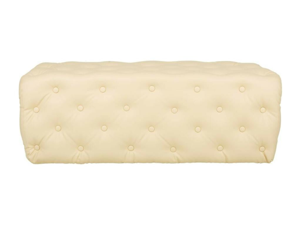 Beige Bench, 108 x 54 x 40 cm