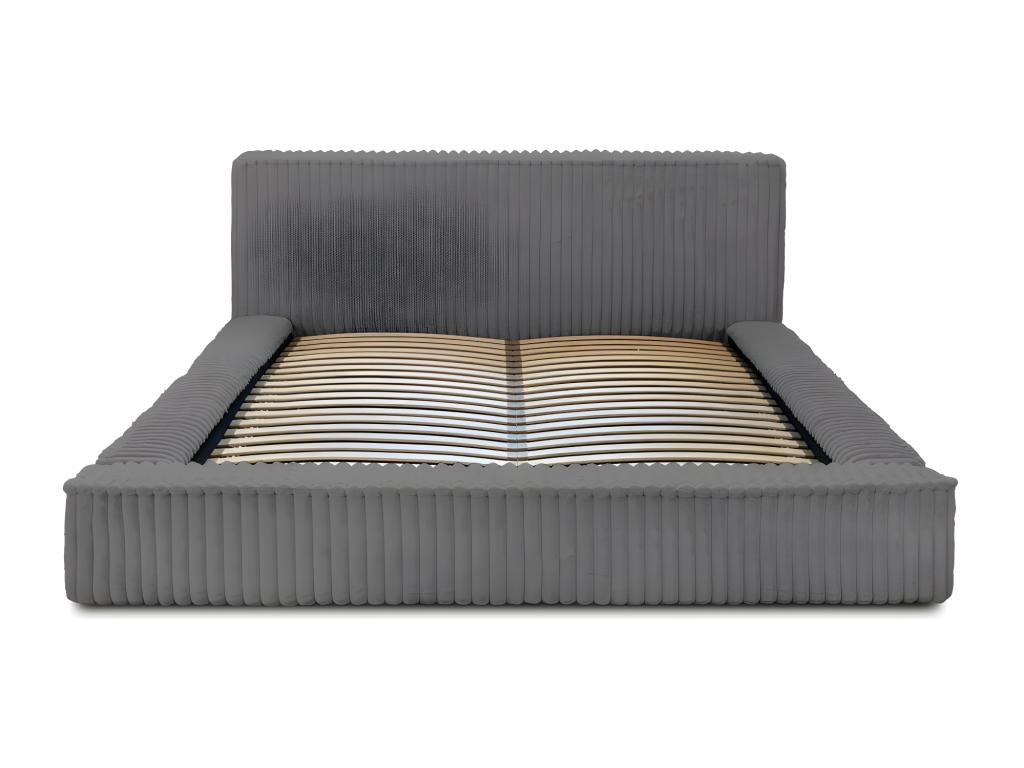 Gray Bed, 160 x 200 cm - dlz1766576465666