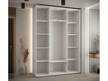 Black Wardrobe, 170 x 45 x 235.2 cm