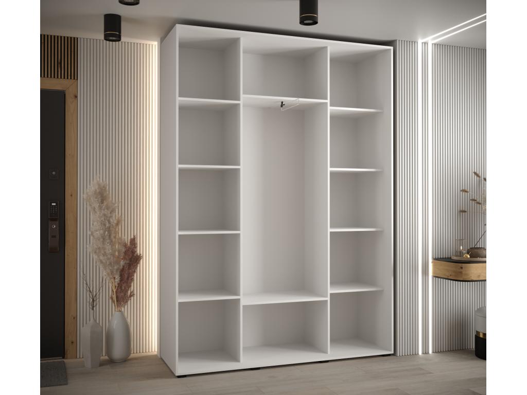 Black Wardrobe, 170 x 45 x 235.2 cm - dlz1766576421379