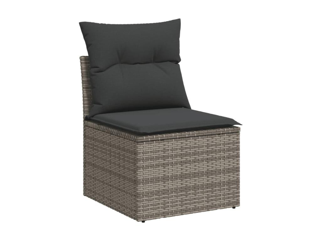 Gray Woven Resin Wicker Outdoor Furniture Set - dlz1766576096540