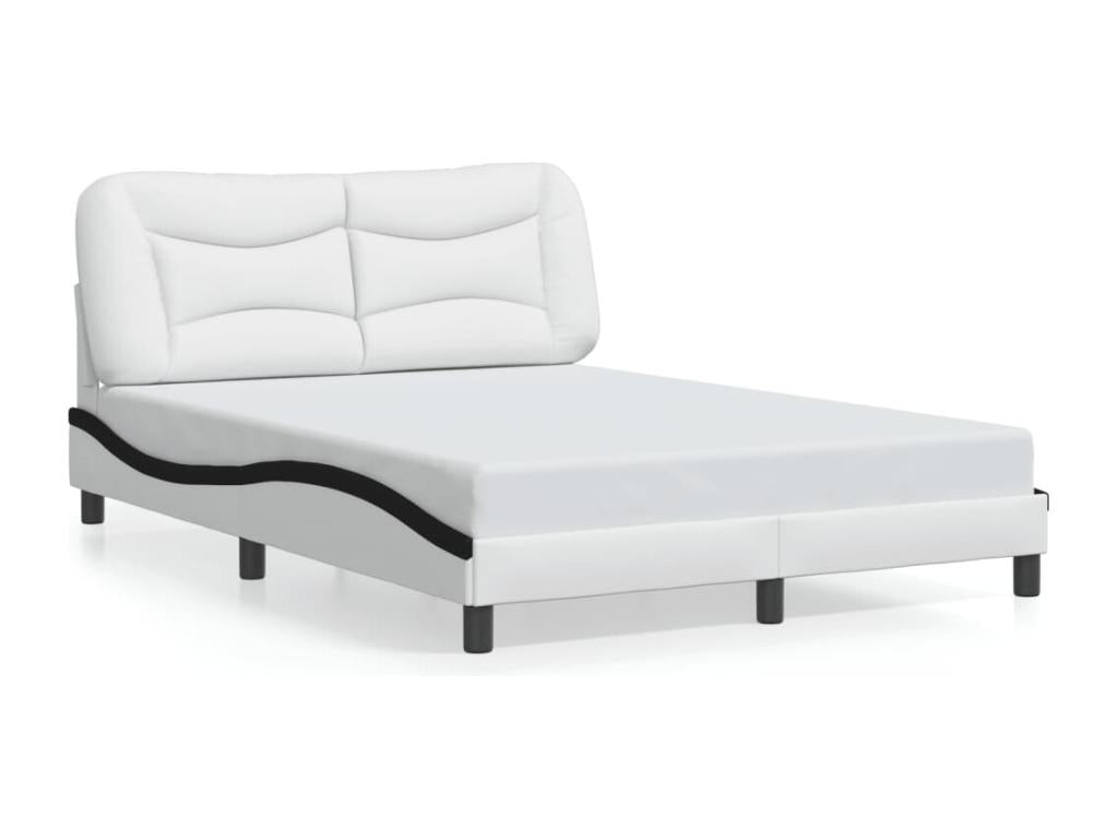 White Faux Leather Mattress, 120 x 200 cm