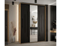 Black Wardrobe, 190 x 45 x 235.2 cm - dlz1766576011620