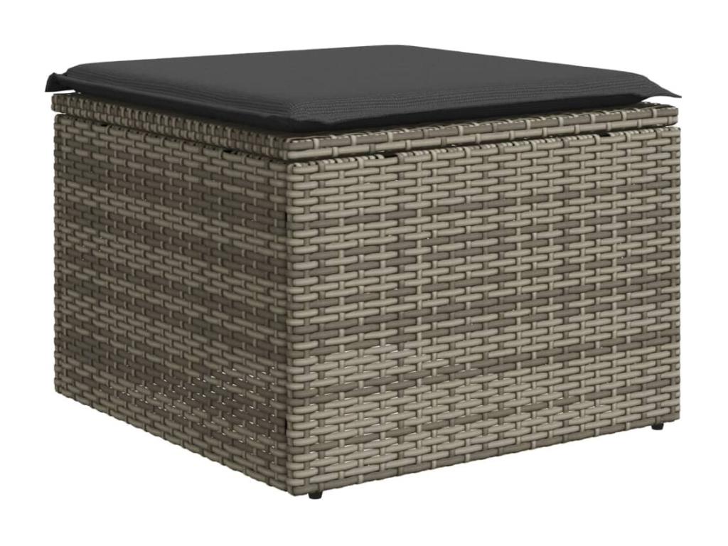 Gray Woven Resin Wicker Outdoor Furniture Set - dlz1766576174648