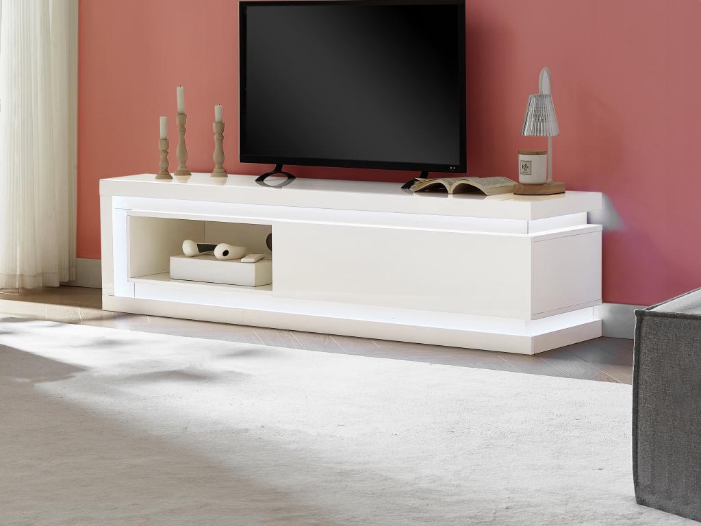 White TV Stand