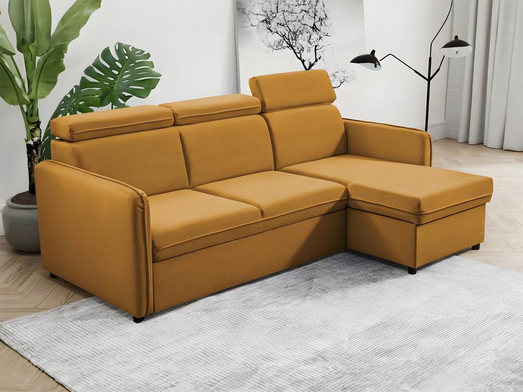 Yellow Sofa, 220 x 140 x 84 cm